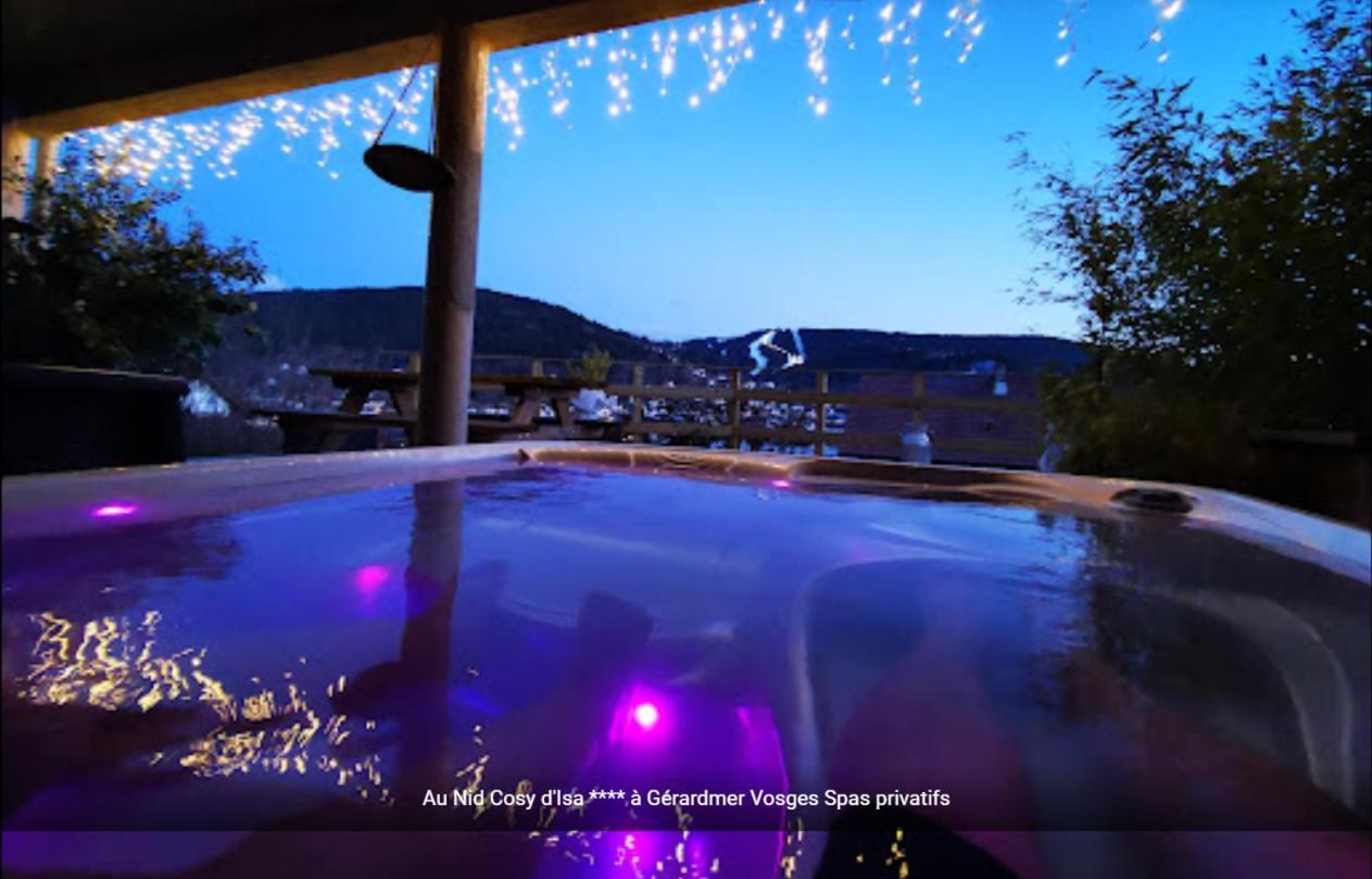 Au Nid Cosy D'Isa A Gerardmer Vosges - Spas Privatifs Exterior foto